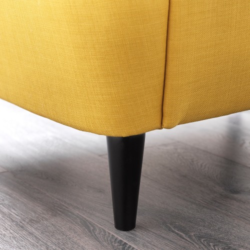 Ikea yellow armchair best sale